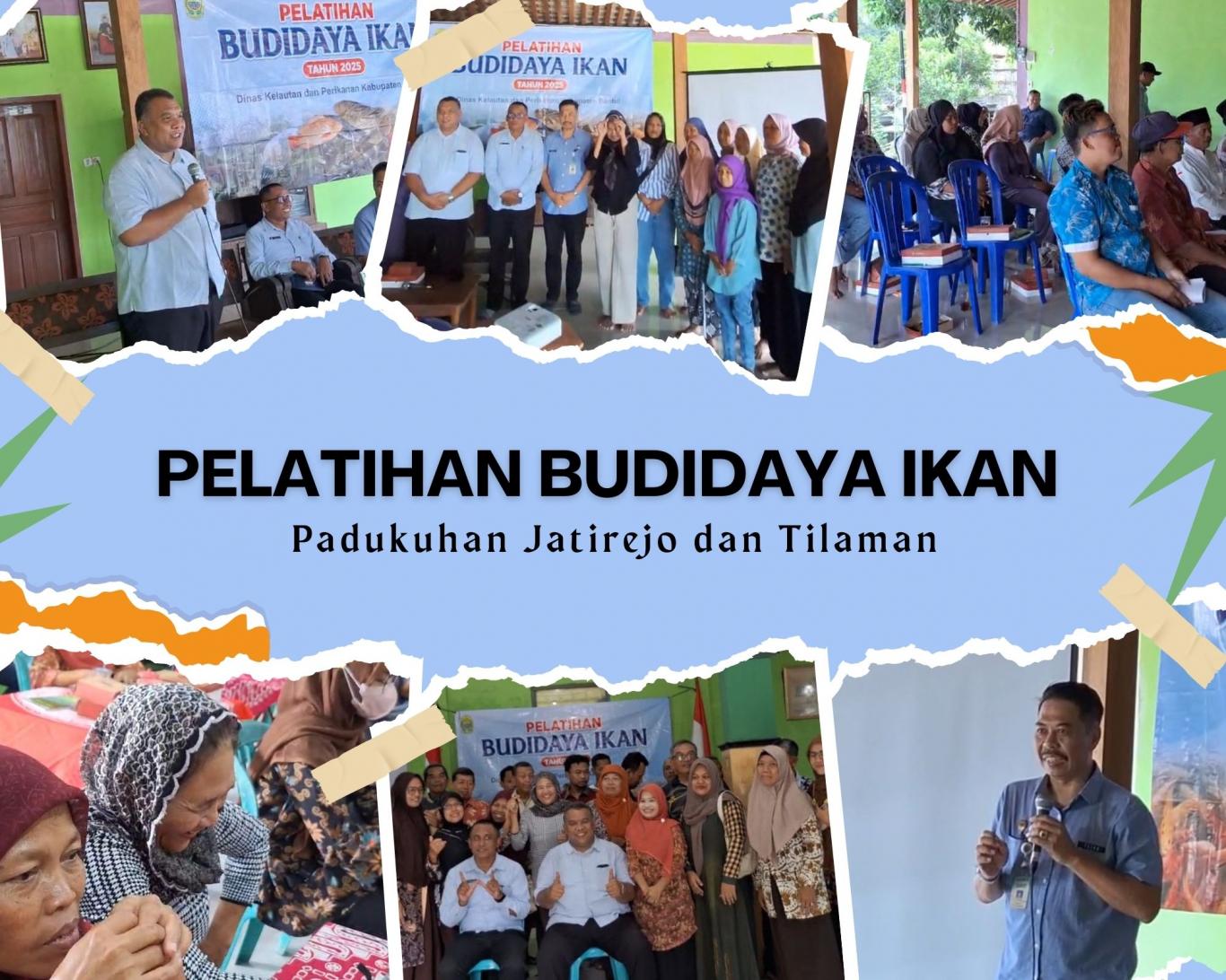 Pelatihan Budidaya Ikan Tingkatkan Keterampilan Warga Wukirsari